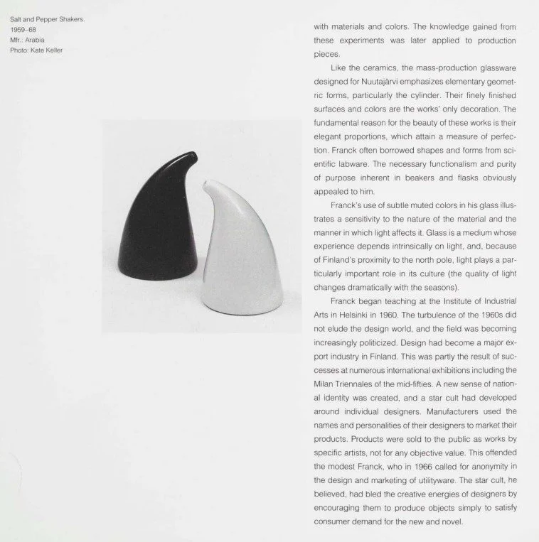 Kaj Franck: The Conscience of Finnish Design — CLAY+CODA